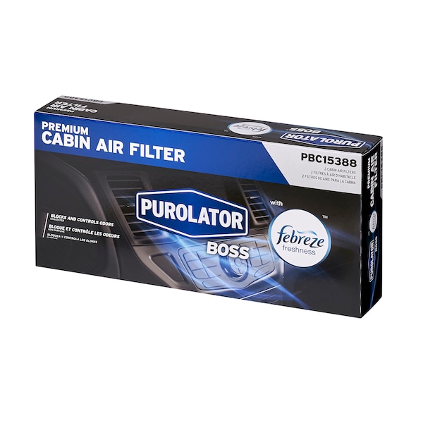 Purolator PBC15388 PurolatorBOSS Premium Cabin Air Filter W Febreze